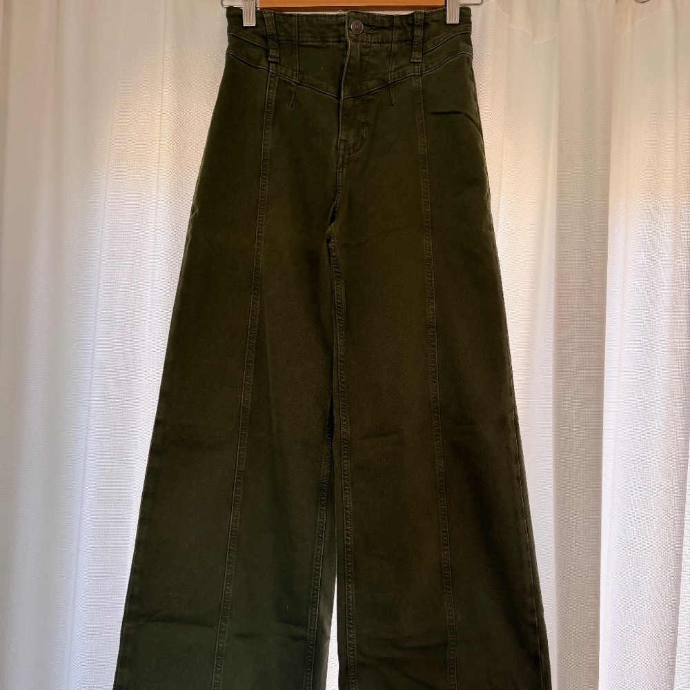 We The Free Wide Leg / High Rise Pants